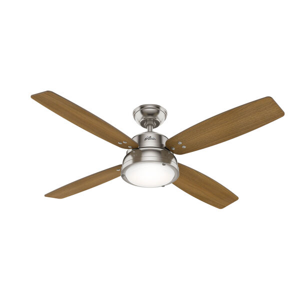 Wingate Brushed Nickel 52-Inch LED Ceiling Fan, image 3