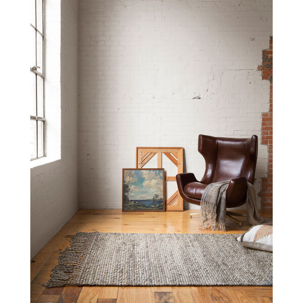 Crafted by Loloi Brea Grey Rectangle: 3 Ft. 6 In. x 5 Ft. 6 In. Rug, image 3
