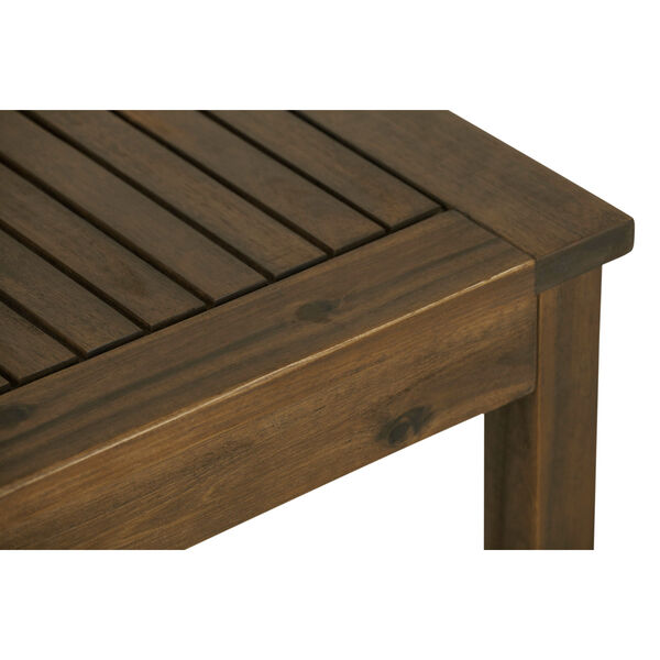 Dark Brown Patio Side Table, image 5