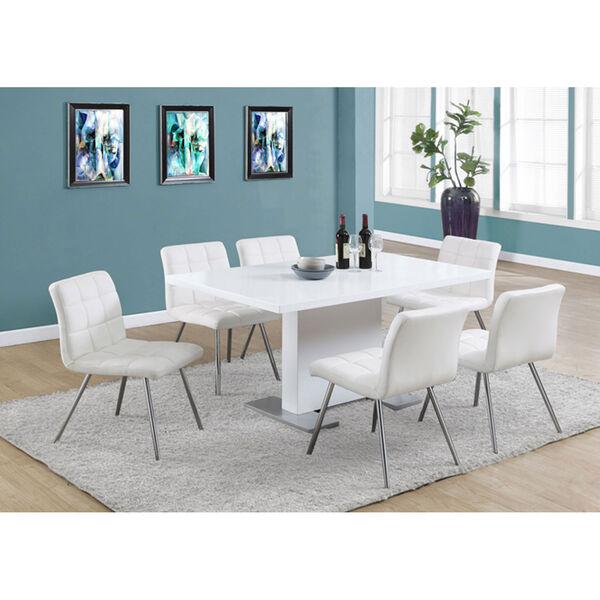 White Dining Table, image 1