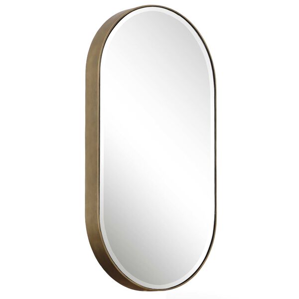Lago Antique Gold Oval Wall Mirror, image 5