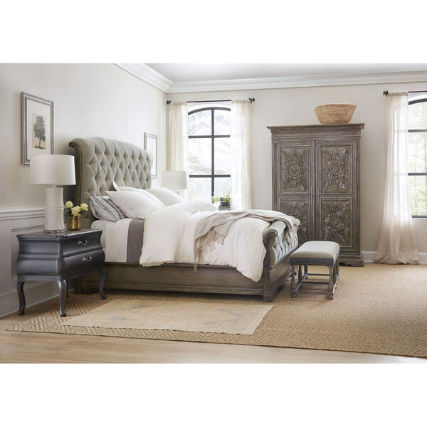 Woodlands Upholstered Bed, image 2