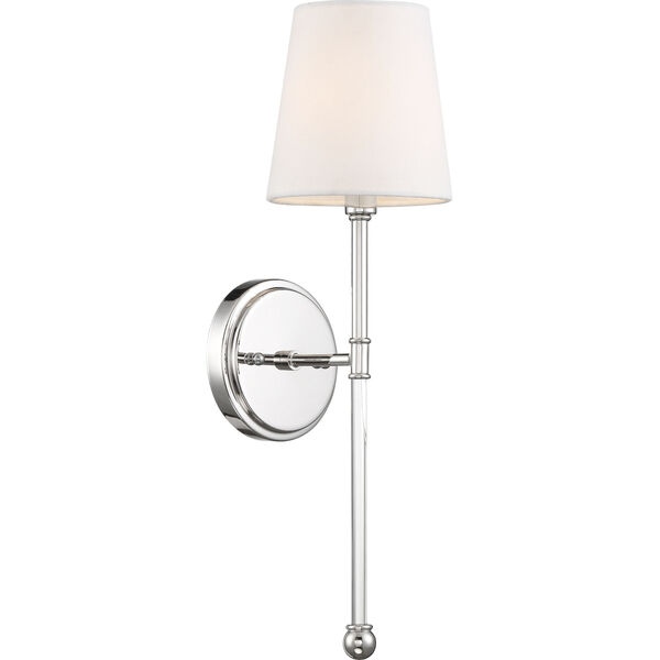 Olmsted Nickel One-Light Wall Sconce, image 1