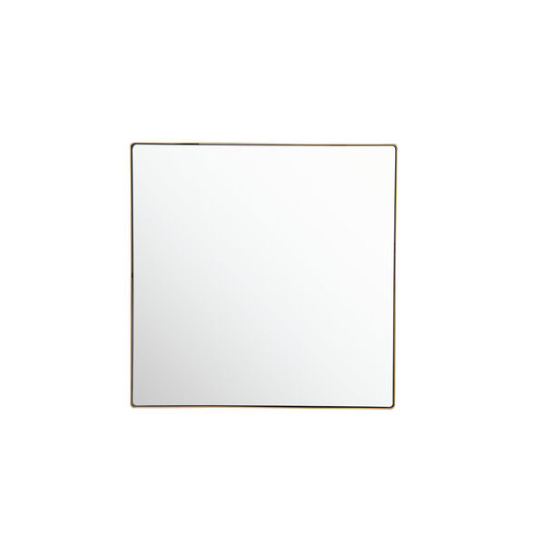 Kye Gold 30 x 30 Inch Square Wall Mirror, image 1