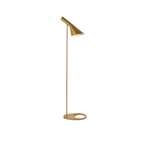 Juniper Brass One-Light Floor Lamp, image 1