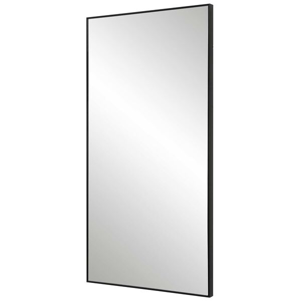 Linden Black Frame 20 In. x 40 In. Wall Mirror, image 5