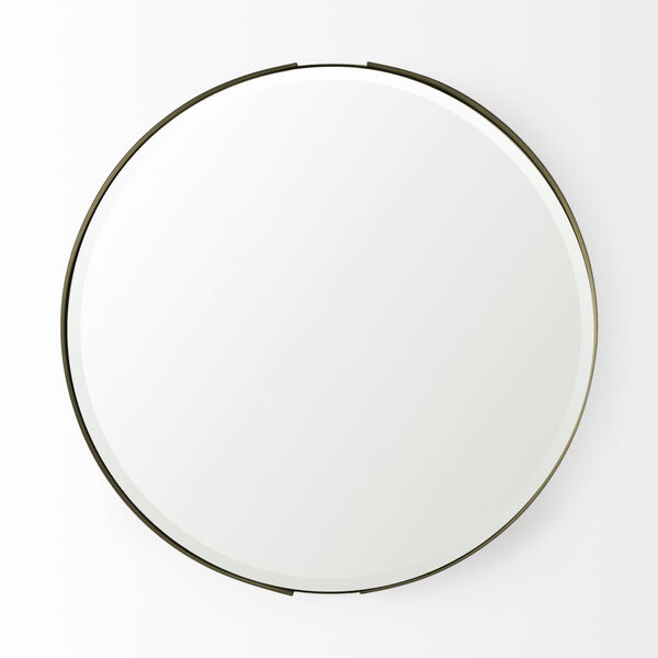 Adrianna Gold 24-Inch x 24-Inch Round Mirror, image 2