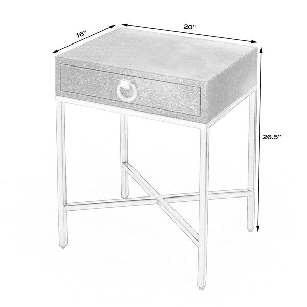 Sullia One Drawer End Table, image 4