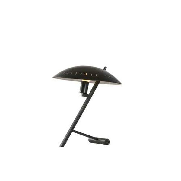 Klopf Matte Black One-Light Desk Lamp, image 1
