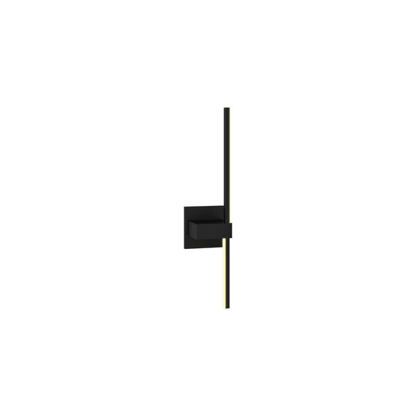Black Three-Inch LED Wall Sconce 7 Watt, image 1