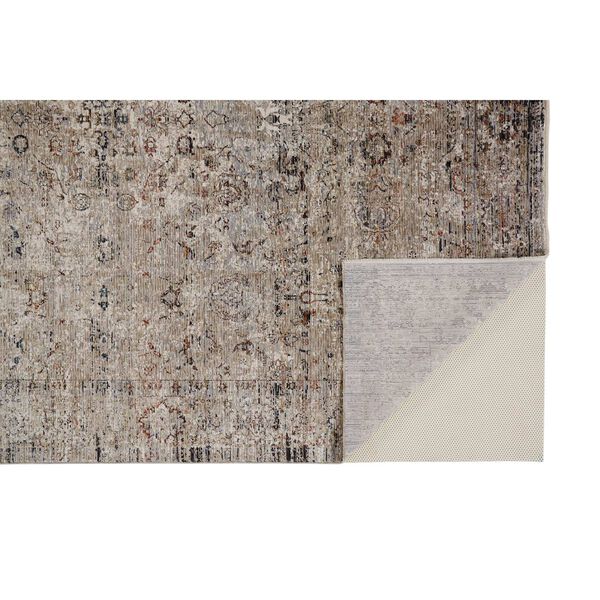 Caprio Taupe Ivory Gray Area Rug, image 5