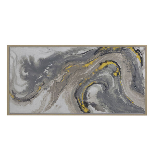 Fluid Motion I Multicolor Hand Painted Wall Art, image 1