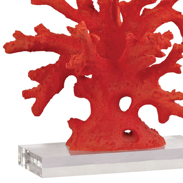 Red Coral 28-Inch One Light Table Lamp, image 4