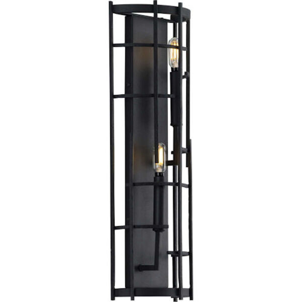 Artemis Black Two-Light Wall Sconce, image 5