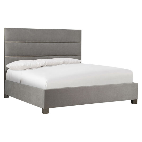 Tinsley Graphite and Cast Aluminium King Panel Bed, image 2