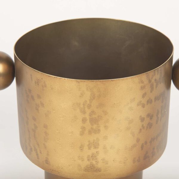Juno Gold Iron Medium Vase, image 5