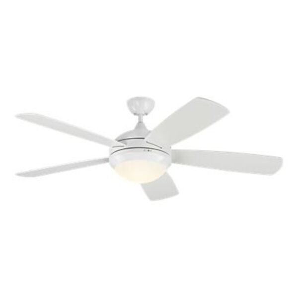 Discus Matte White 52-Inch DC Energy Star LED Smart Ceiling Fan, image 2