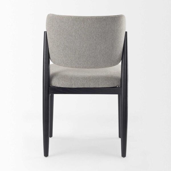 Cline Gray and Black Dining Chair, image 4