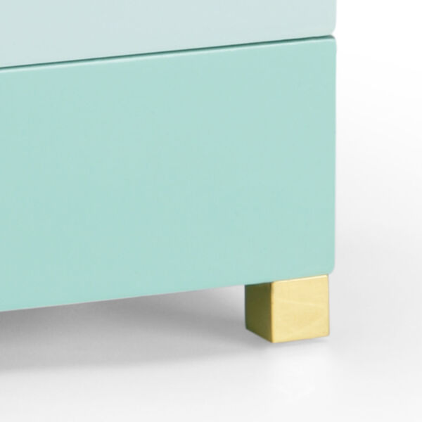 Mint Green And Seafoam Decorative Box, image 2