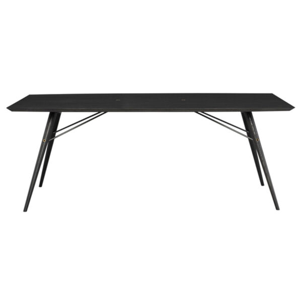 Piper Ebony 79-Inch Dining Table, image 2