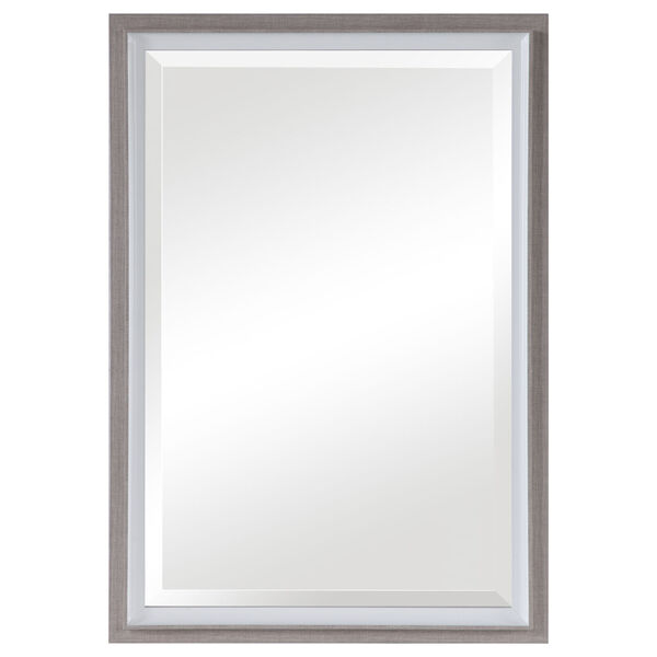 Mitra Gloss White Rectangular Mirror, image 2