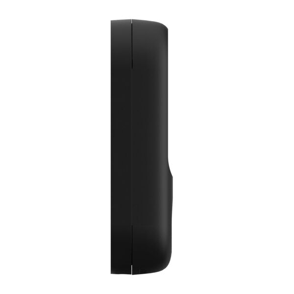 Black Smart WiFi Doorbell with HD 1080p Camera, image 3