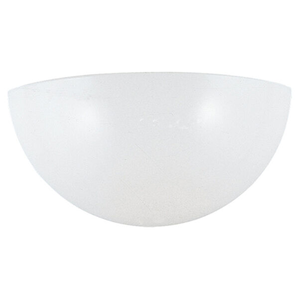 White One-Light Wall Sconce, image 1