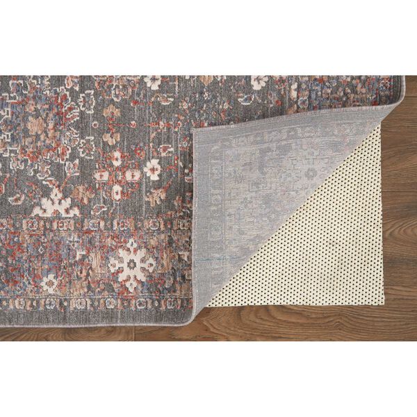 Thackery Gray Pink Red Rectangular 3 Ft. 6 In. x 5 Ft. 4 In. Area Rug, image 6