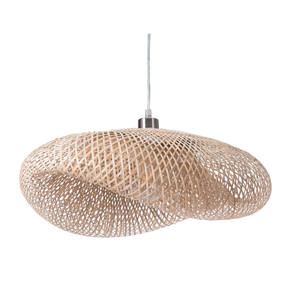 Weekend Natural Woven One-Light Pendant, image 3