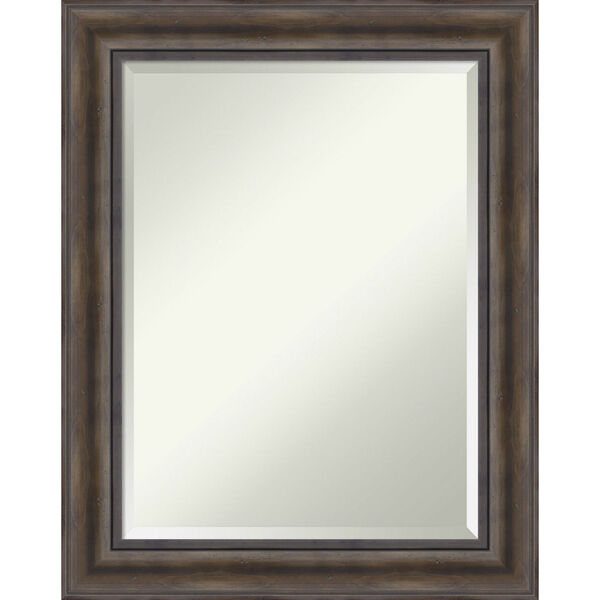 Brown 23W X 29H-Inch Decorative Wall Mirror, image 1