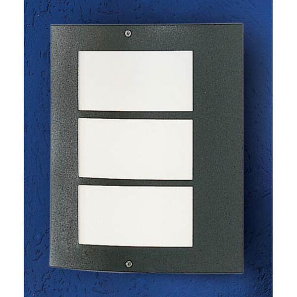 City Anthracite One-Light Fluorescent Outdoor Wall Light, image 1