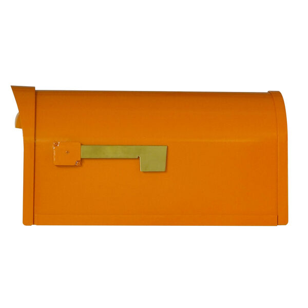 Dylan Orange Curbside Mailbox, image 5