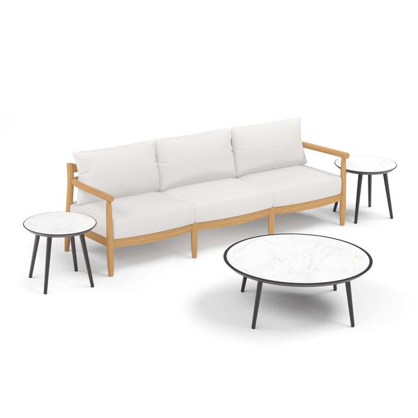 Lido and Nette Brown Four-Piece Sofa and Nette Coffee Table, image 1