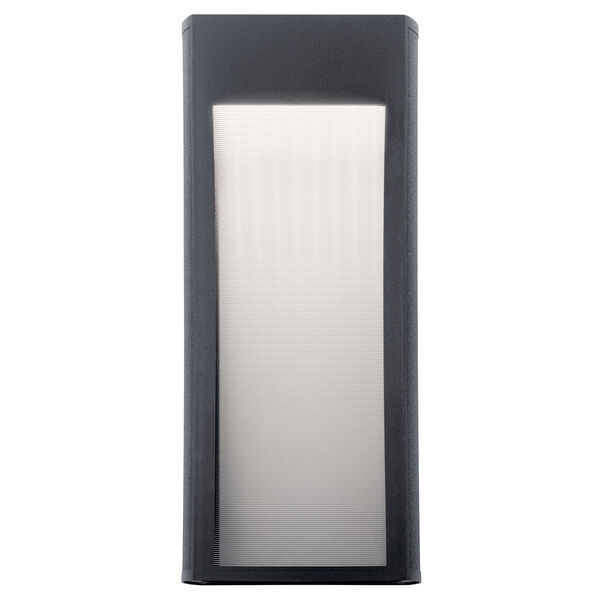 Ryo Textured Black Nine-Inch LED Outdoor Wall Sconce, image 2