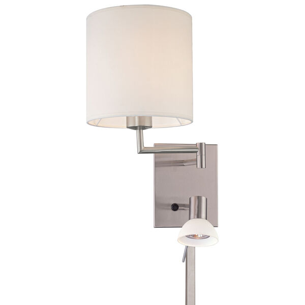 George Kovacs Reading Room Hardwired, Swing Arm Wall Sconce Hardwired