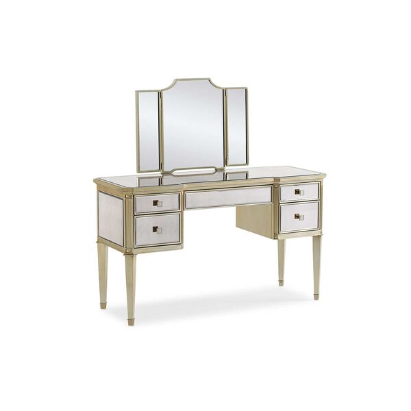Caracole Classic Auric Dresser with Mirror, image 1
