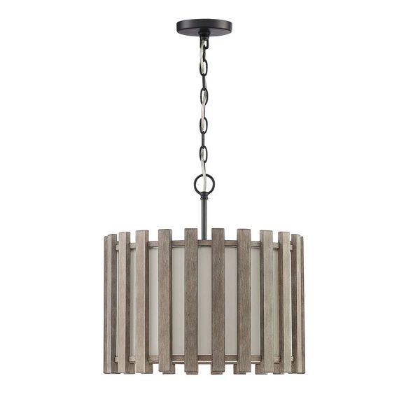 Inland Rustic Brown One-Light Pendant, image 2