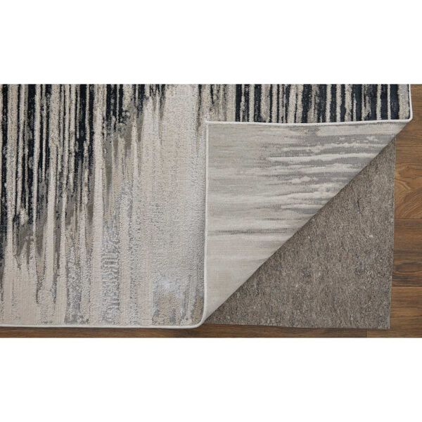 Micah Black Silver Taupe Area Rug, image 6