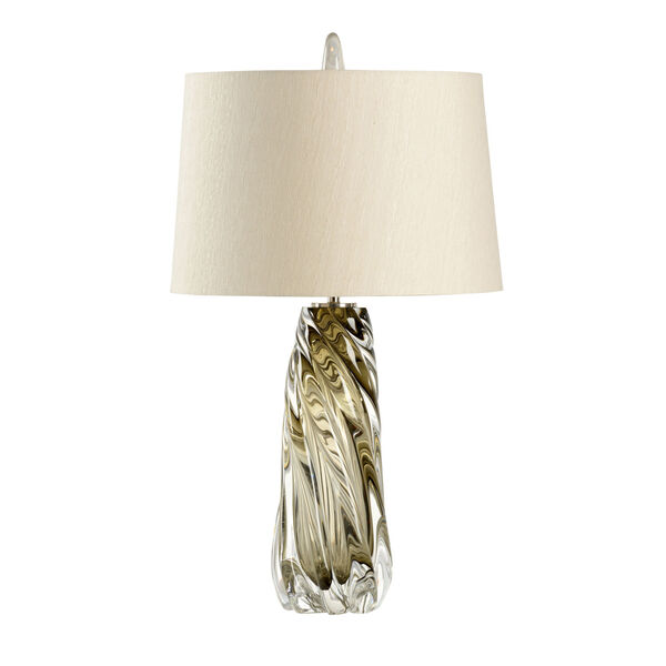 Norah Clear and Smoked Table Lamp, image 1