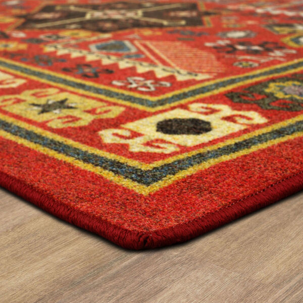 Channary Yellow and Multicolor Ornamental Area Rug, image 5