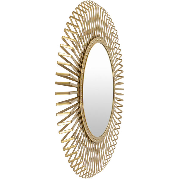 Errol Gold 40-Inch Wall Mirror, image 3