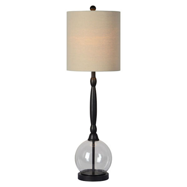 Belmont Black One-Light Table Lamp, image 1