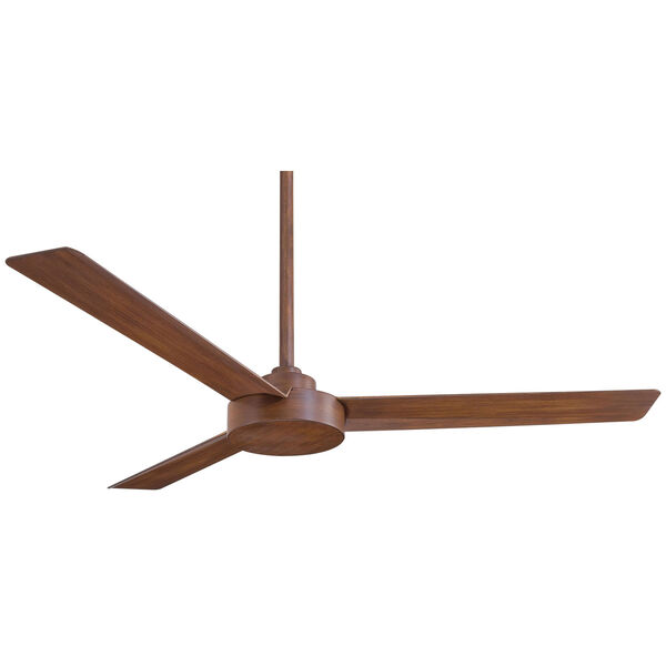 Roto Distressed Koa with Gold 52-Inch Ceiling Fan, image 1