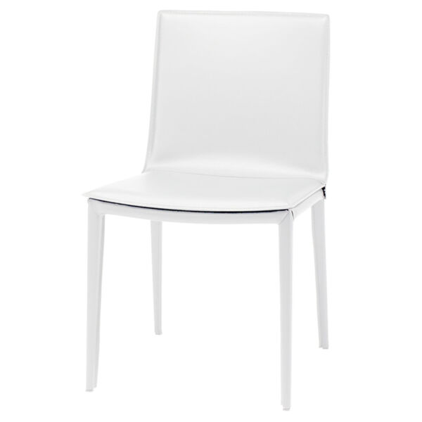 Palma White Dining Chair, image 1