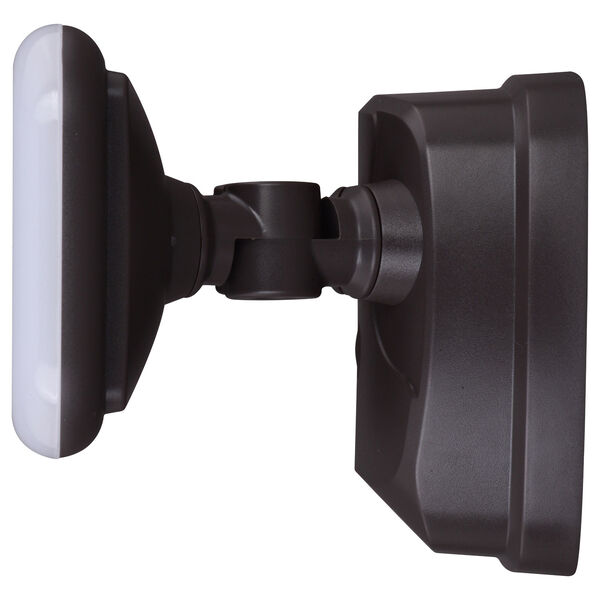 Theta Bronze Two-Light Outdoor Dusk to Dawn Integrated LED Security Flood Light, image 3