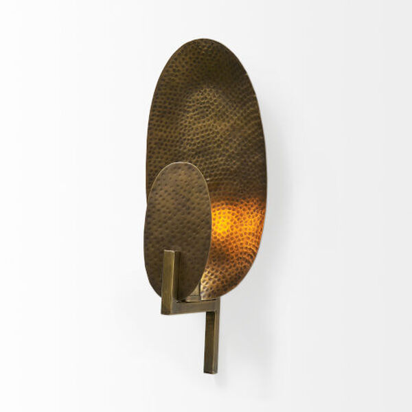 Clarence Gold One-Light Round Wall Sconce, image 4