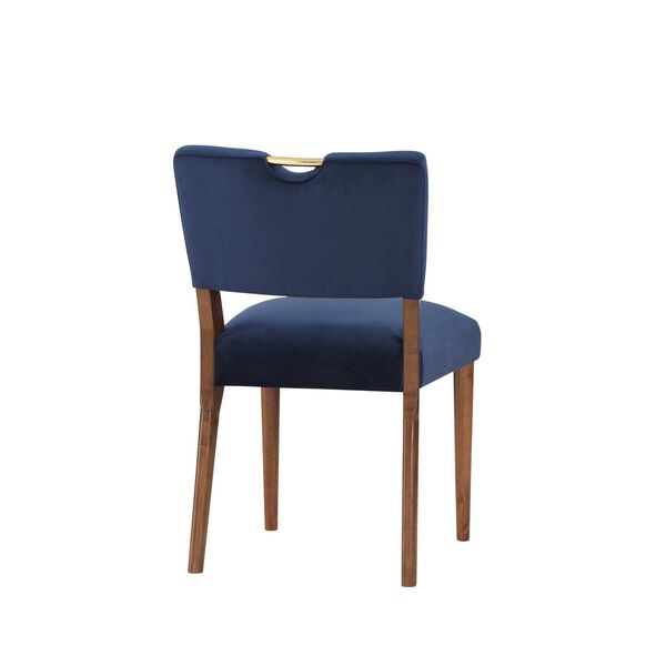 Bonito Blue and Walnut Dining Chair, Set of 2, image 5