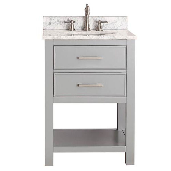 Brooks Chilled Gray 24-Inch Vanity Only, image 1