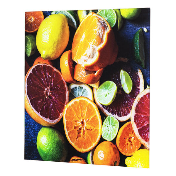 Citrus Feast Multicolor Photo by Veronica Olson Printed on Tempered Glass, image 3