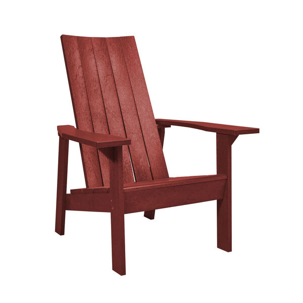 Capterra Casual Red Rock 31-Inch Flat Back Adirondack Chair, image 1